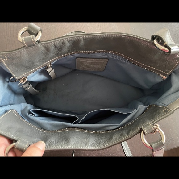 Coach Patent Leather Purse - Picture 4 of 5